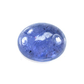 MILKY TANZANITE PLAIN OVAL CAB (SEMI MILKY) 10X8MM 3.15 Cts.