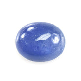 MILKY TANZANITE PLAIN OVAL CAB (VERY MILKY) 10X8MM 3.24 Cts.