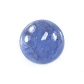 MILKY TANZANITE PLAIN ROUND CAB (VERY MILKY) 9MM 3.12 Cts.