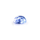MILKY TANZANITE PLAIN ROUND CAB (SEMI MILKY) 5MM 0.52 Cts.