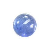 MILKY TANZANITE PLAIN ROUND CAB (SEMI MILKY) 7MM 1.73 Cts.