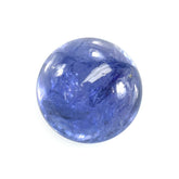 MILKY TANZANITE PLAIN ROUND CAB (SEMI MILKY) 10MM 4.95 Cts.