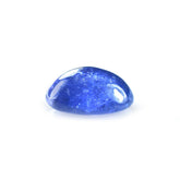 MILKY TANZANITE PLAIN ROUND CAB (VERY DARK) 8MM 2.55 Cts.