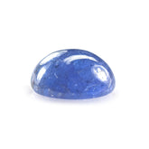 MILKY TANZANITE PLAIN ROUND CAB (VERY MILKY) 6MM 3.47 Cts.