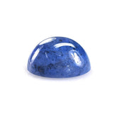 MILKY TANZANITE PLAIN ROUND CAB (SEMI MILKY) 12MM 7.8 Cts.