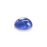 MILKY TANZANITE PLAIN ROUND CAB (SEMI MILKY) 5MM 0.6 Cts.