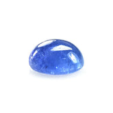MILKY TANZANITE PLAIN ROUND CAB (SEMI MILKY) 9MM 3.25 Cts.