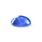MILKY TANZANITE PLAIN ROUND CAB (SEMI MILKY) 9MM 3.27 Cts.