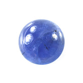 MILKY TANZANITE PLAIN ROUND CAB (VERY MILKY) 9MM 3.36 Cts.