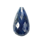 TANZANITE FACETED DROPS (HALF DRILL 1.00MM) 20X12MM 22.31 Cts.