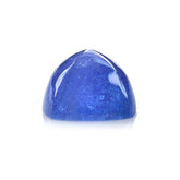 MILKY TANZANITE SUGARLOAF CUSHION CAB (AA/MILKY) 10X10MM 5.75 Cts.