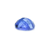 MILKY TANZANITE CHECKER CUT CUSHION (AA/SEMI-MILKY) 7.00X7.00MM 1.64 Cts.
