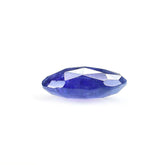TANZANITE MILKY ROSE CUT BRIOLETTE OVAL (MEDIUM)(CLEAN) 9.50X6.90 MM 5.63 Cts.