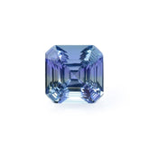TANZANITE STEP CUT ON TOP AND CONCAVE CUT BOTTOM OCTAGON (BIO)(CLEAN) 5.50X5.50 MM 0.85 Cts.