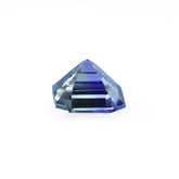 TANZANITE STEP CUT ON TOP AND CONCAVE CUT BOTTOM OCTAGON (BIO)(CLEAN) 5.50X5.50 MM 0.85 Cts.