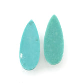TURQUOISE PEAR CAB 20X7MM 3.58 Cts.