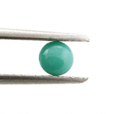 TURQUOISE LENTIL ROUND 4MM 0.27 Cts.