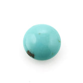 TURQUOISE LENTIL ROUND 10MM 2.90 Cts.