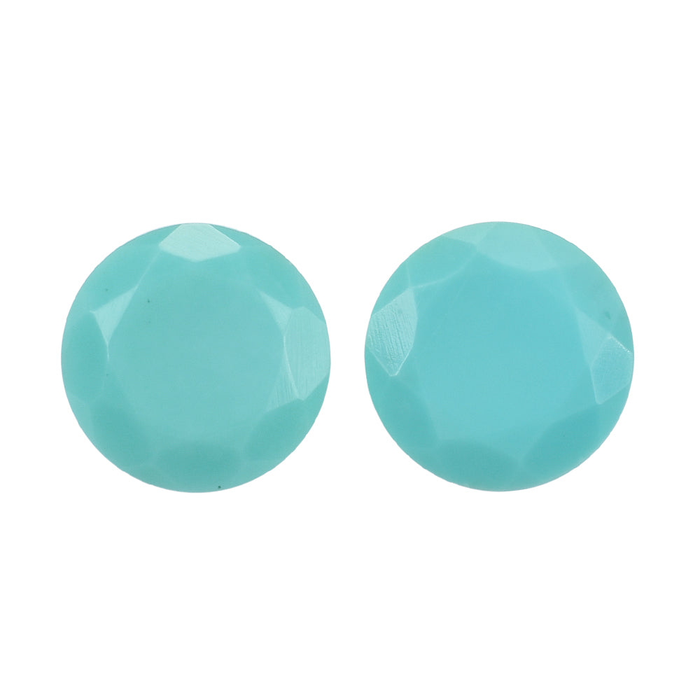 TURQUOISE CUT ROUND 11MM 3.48 Cts.