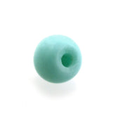 TURQUOISE PLAIN BALL'S (0.50MM HALF DRILL) 2MM 0.07 Cts.
