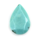 TURQUOISE BOTH SIDE TABLE CUT PEAR 12X8MM 2.15 Cts.