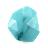 TURQUOISE ROSE CUT BRIOLETTE FANCY SHAPE (MATRIX) 11.50X9.50MM 2.83 Cts.