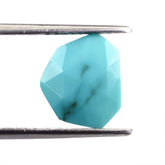 TURQUOISE ROSE CUT BRIOLETTE FANCY SHAPE (MATRIX) 11.50X9.50MM 2.83 Cts.