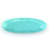 TURQUOISE BOTH SIDE TABLE CUT OVAL 28.50X10MM 9.16 Cts.