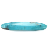 TURQUOISE BOTH SIDE TABLE CUT OVAL (MATRIX) 28.50X10MM 9.10 Cts.