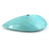 TURQUOISE CUT PEAR 59X41MM 222.85 Cts.