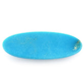 NATURAL TURQUOISE PLAIN OVAL CAB 27X10.50MM 11.41 Cts.