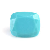 NATURAL TURQUOISE CUT CUSHION 14X12MM 9.10 Cts.