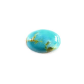 TURQUOISE OVAL CAB (BROWN MATRIX) 6X4MM 0.42 Cts.