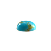 TURQUOISE OVAL CAB (BROWN MATRIX) 6X4MM 0.42 Cts.