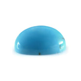 TURQUOISE OVAL CAB (MATRIX) (BLUE) 9X7MM 1.57 Cts.