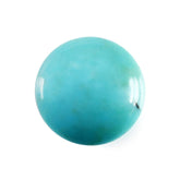 TURQUOISE LENTIL ROUND 10MM 2.81 Cts.