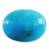 TURQUOISE OVAL CAB (BLUE MATRIX) 20X15MM 13.63 Cts.