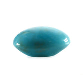 MEXICAN TURQUOISE FANCY OVAL CAB (BROWN MATRIX) 12X10MM 4.75 Cts.