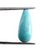 TURQUOISE PLAIN DROPS (HALF DRILL) 16X7MM (BLUE GREEN/AA/CLEAN)5.32 Cts.