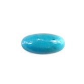 TURQUOISE OVAL CAB (MATRIX) 8X4MM 0.62 Cts.