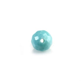 MEXICAN TURQUOISE FACETED BALLS (MATRIX) (FULL DRILL) 4MM 0.43 Cts.