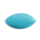 TURQUOISE MARQUISE CAB 14X7MM 1.88 Cts.
