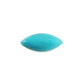 TURQUOISE MARQUISE CAB (FROSTED BOTTOM) 8.50X3.50MM 0.47 Cts.