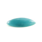 TURQUOISE MARQUISE CAB (FROSTED BOTTOM) 12X5.50MM 1.15 Cts.