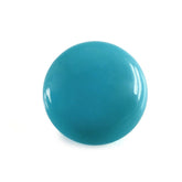 TURQUOISE BUFFTOP ROUND 10MM 3.24 Cts.