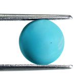 TURQUOISE LENTIL ROUND 10MM 2.91 Cts.