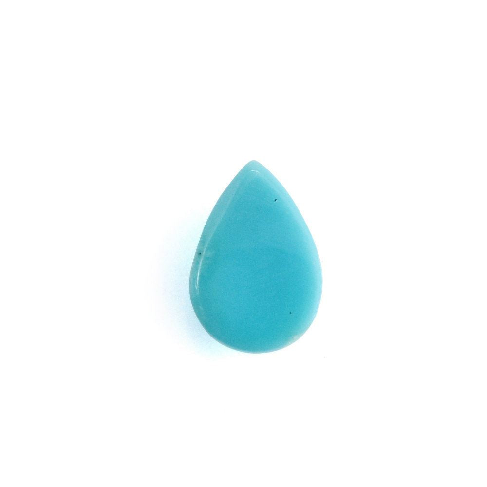 TURQUOISE PEAR CAB 6X4MM 0.35 Cts.