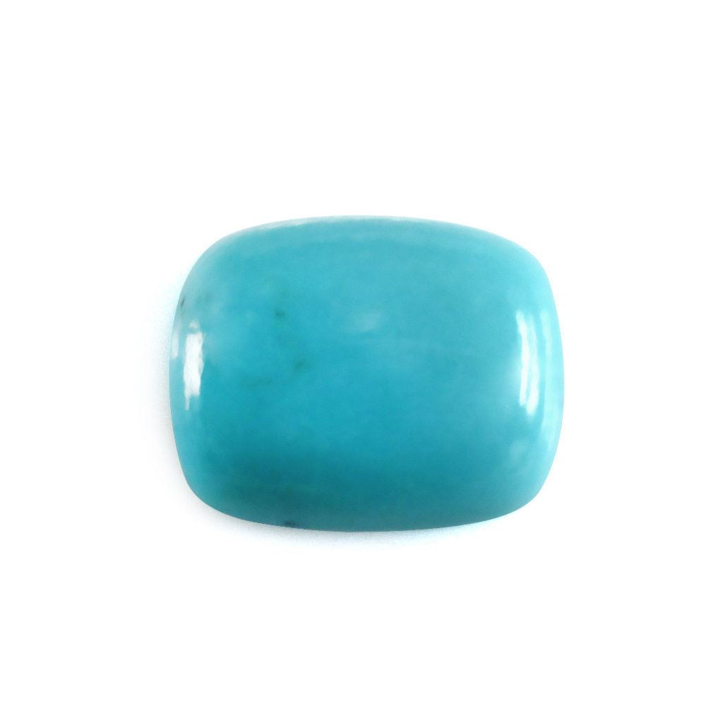 TURQUOISE CUSHION CAB 10X8MM 2.55 Cts.