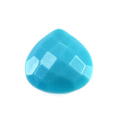 TURQUOISE BRIOLETTE PEAR TABEEZ (FULL DRILL) 10MM 2.95 Cts.
