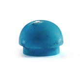 BLUE TURQUOISE MUSHROOM CUT OVAL (MATRIX) 11.40X8.90MM 5.60 Cts.